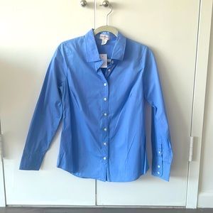 Tag on J Crew light blue button down